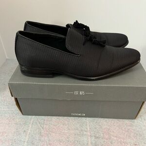 Stacy Adams Tazewell Tassel Loafers Black Men’s 8.5M